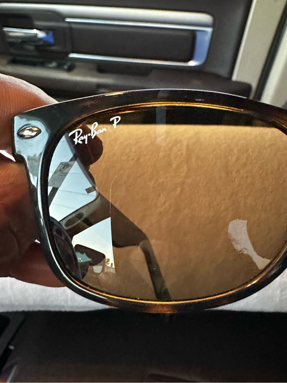 Ray Ban polar tortoise brown sunglasses shades unisex